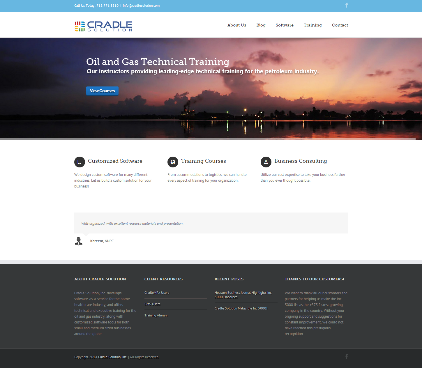 Cradle Solution, Inc.