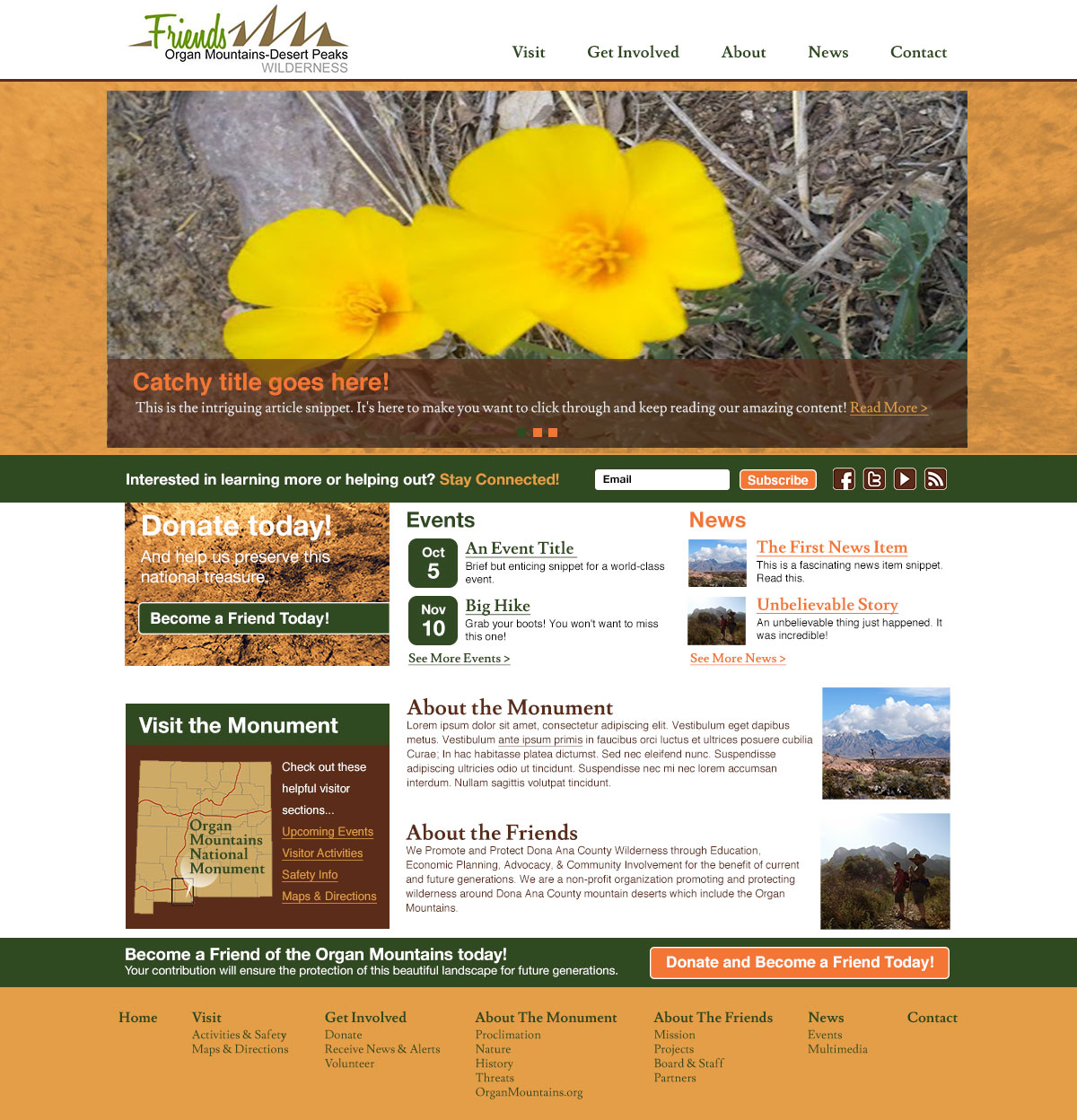 Friends of Organ Mountains - Desert Peaks