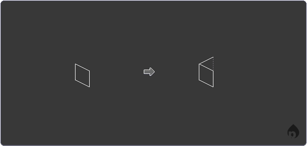 Cube: Step 2 - A semi-cube