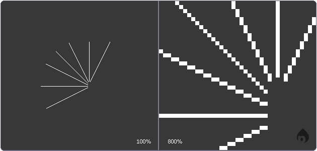 Isometric line examples